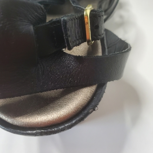 Clarks Women's 8.5 bendables leather sandal - Picture 8 of 8